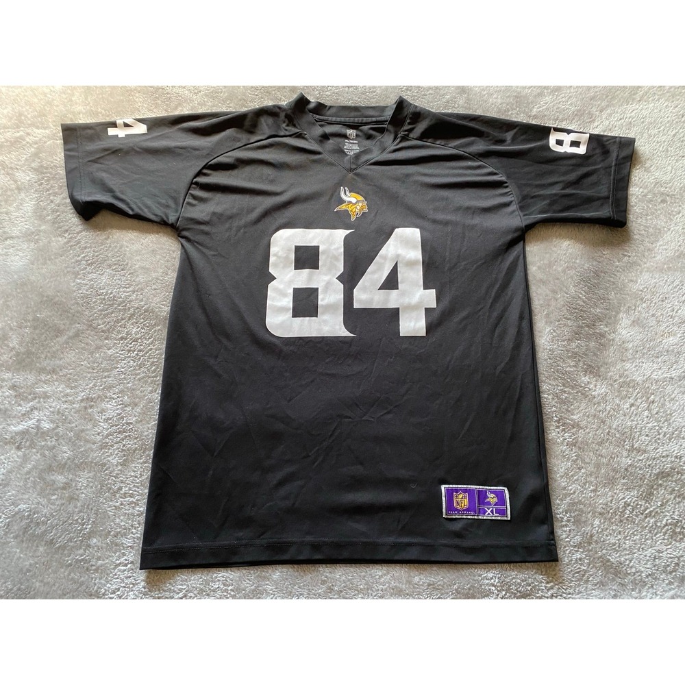 NFL Vikings Jersey 84 Patterson Women 18-20 XL V Neck Football s64
